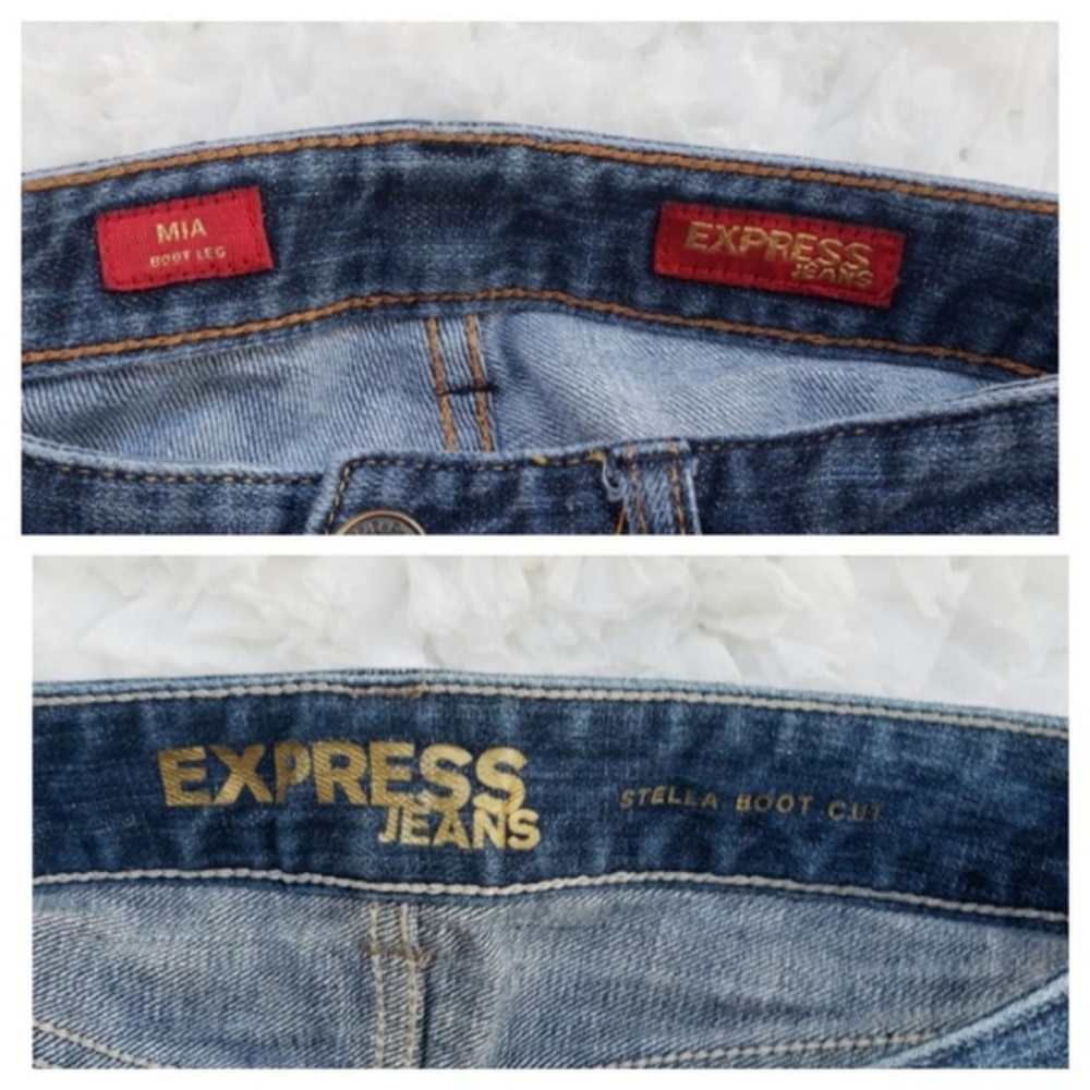 2 PAIRS OF EXPRESS Bootcut Jean Stella & Mia - Picture 6 of 7